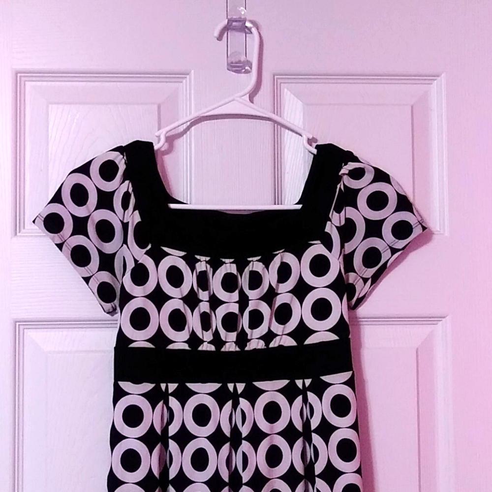 Black and White Dress